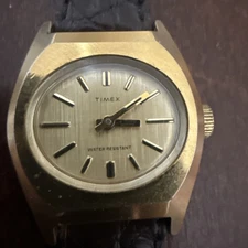 Vintage Timex Manual Wind Watch Works