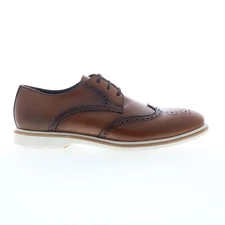 Studio Belvedere James Mens Brown Oxfords & Lace Ups Wingtip & Brogue Shoes 9