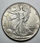 1939   WALKING LIBERTY HALF DOLLAR   AU/UNC  #1317