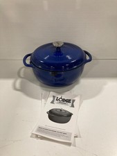 Lodge 3 Quart Enameled Cast Iron Dutch Oven