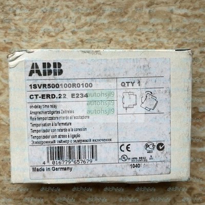 NEW ONE ABB CT-ERD.22 E234 1SVR500100R0100 Time Relay 0.05s-100h