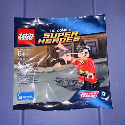 LEGO DC Comics Super Heroes Justice League Plastic Man Polybag 5004081 4pcs