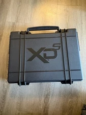 Springfield Armory XDS 9mm 3.3” Pistol Factory Black Hard Case w/ Foam Accessor.