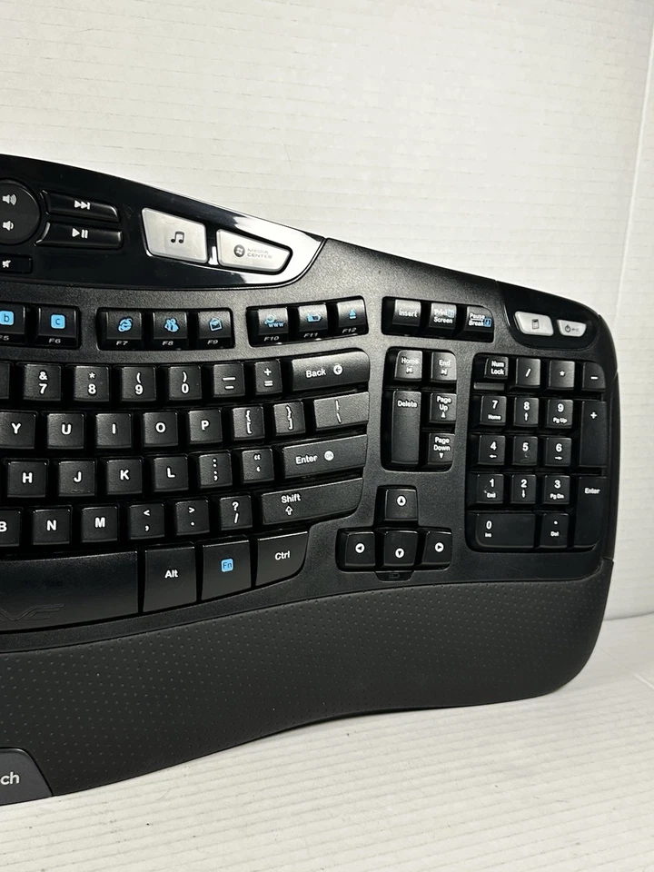 Logitech K350 Comfort Wave Wireless Keyboard NO USB Dongle - Image 2 of 4