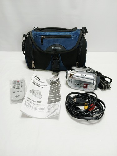 JVC Everio GZ-MG21U Hard Disc Camcorder/Bag/Remote/Cord/Manual=NOT TESTED - Picture 1 of 17