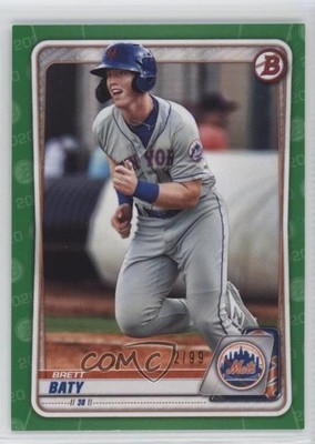 2020 Bowman Draft Green Border 2/99 Brett Baty #BD-184 fm0
