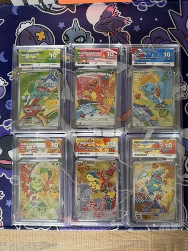 Pokemon TCG: Kanto & Johto First Partner Series 1&2 Sequential Ace 10 Set