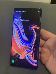 Samsung Galaxy Note 9 schwarz entsperrt 128GB Android Smartphone gesprungen