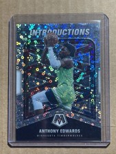 2020-21 Panini Mosaic - Introductions Anthony Edwards #10 Fast Break Prizm (RC)