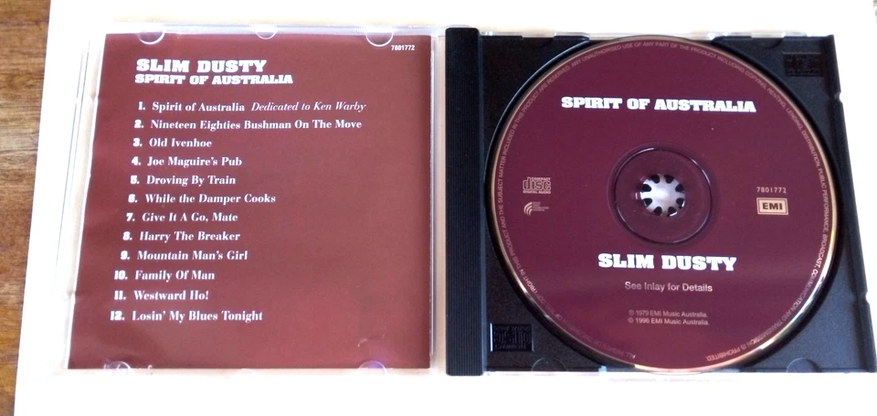 SLIM DUSTY Spirit Of Australia original album CD - image 2 of 3