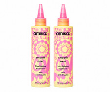 Amika Smooth Over Frizz Fighting Treatment 6.7oz New  Authentic 2-Pack 