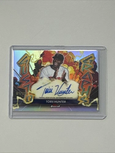 2026 Topps Finest Torii Hunter Base (RAW)