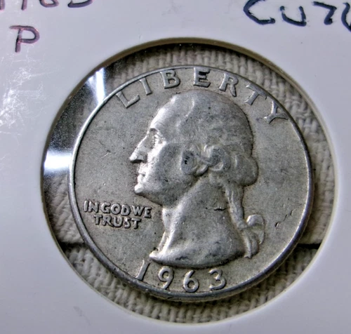 1963 P SILVER WASHINGTON QUARTER