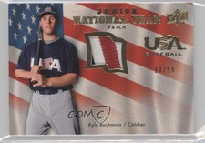 2008 Upper Deck USA Baseball Junior National Team 90/99 Kyle Buchanan Patch 0h3