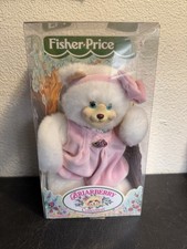Vintage Fisher-Price Briarberry Collection BERRYBETH Stuffed White Bear 1998