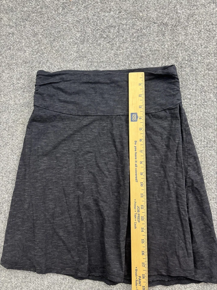 Horny 蟾蜍裙女式 X 小号灰色 Chaka A 字 Tencel 有机棉针织 — 第 4/4 张图片