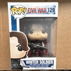 Funko Pop! Vinyl Marvel Winter Soldier Captain America Civil War Bobblehead #129