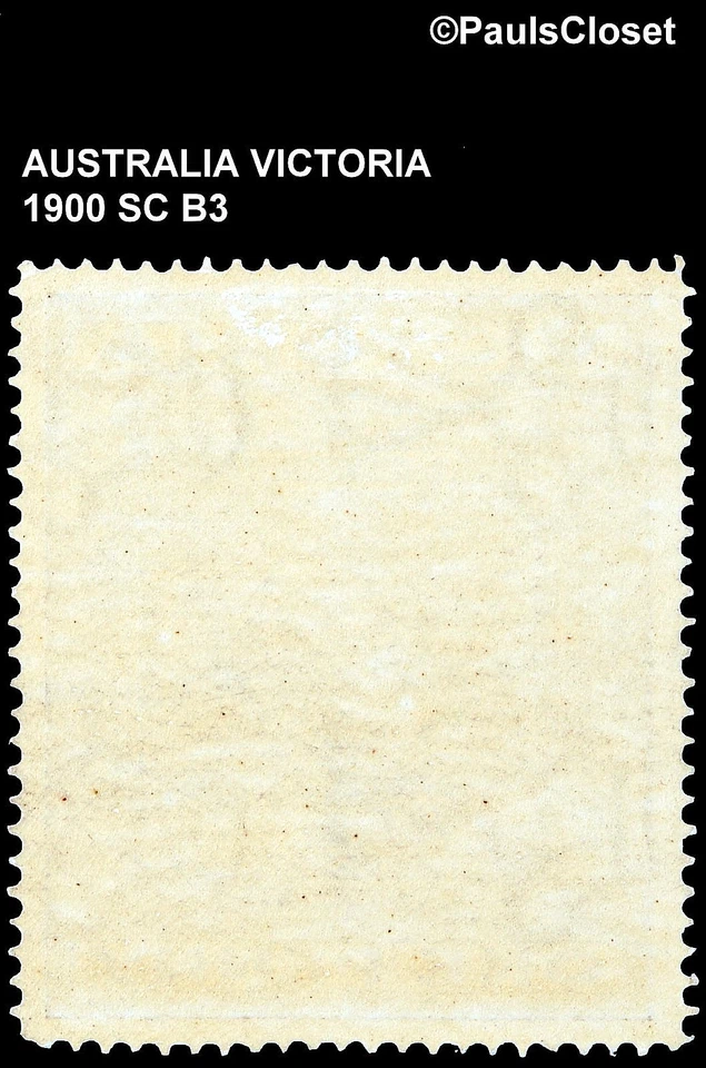 VICTORIA 1900 SC B3 VICTORIA CROSS FOR S. AFRICA 1p BROWN OLIVE MVLH OG VF - Image 2 of 2