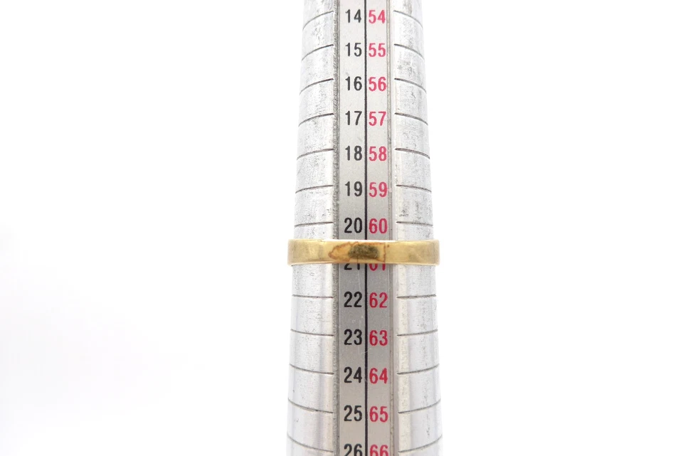 Größe 61 Ring 585 GOLD 14 Karat Bicolor bague anello Goldring Diamant G3005/25 - Bild 3 von 4