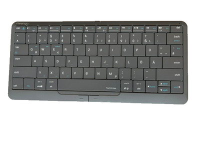 Prestigio Click&Touch2 Bluetooth Wireless Tastatur Touchpad für iPad - QWERTZ