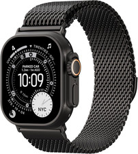 Magnetic Mesh Milanese Loop Compatible with Apple Watch Band 49Mm 46Mm 45Mm 44Mm
