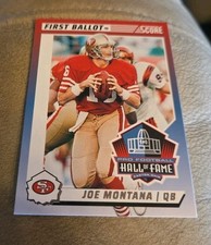 Joe Montana - 2024 Panini Score First Ballot Insert #7 - San Francisco 49ers