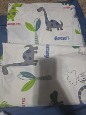 Full Kids Dinosaur Sheet Set With 2 Pillow Cases