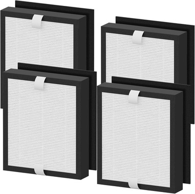 4 Packs Replacement Filter B for Idylis Air Purifiers IAF-H-100B