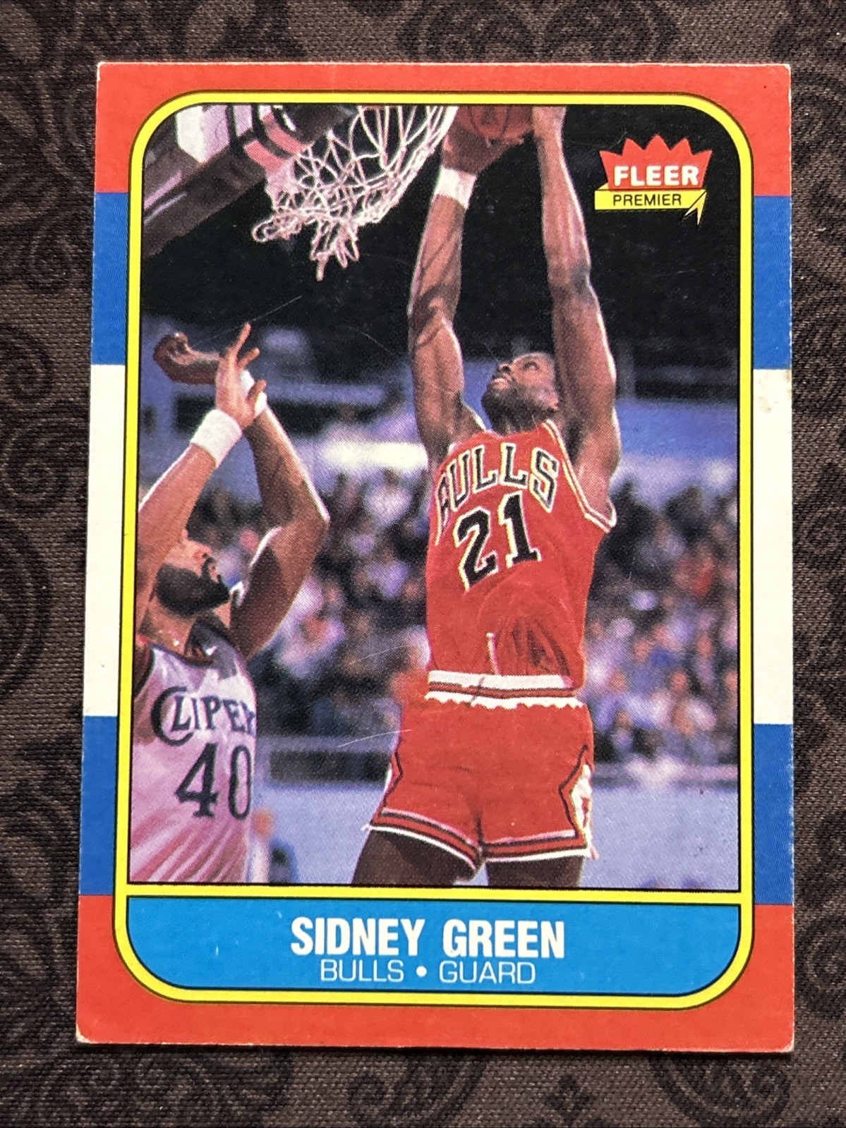 1986-87 Fleer - Sidney Green #40