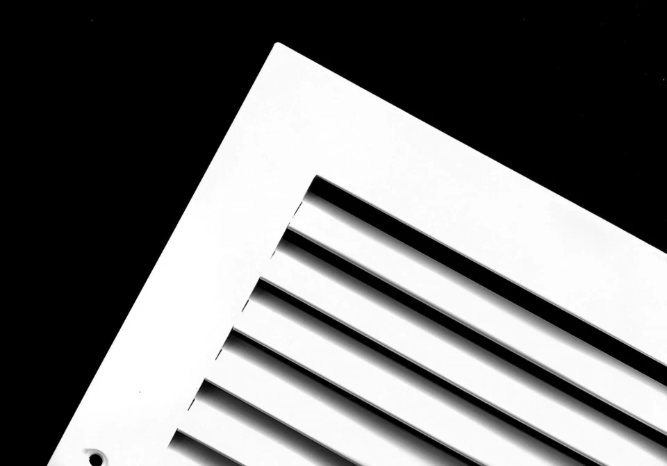 Rejilla de retorno de aluminio HVAC Premium 28" X 6" - Fácil flujo de aire - Barra lineal... Foto 2 de 4