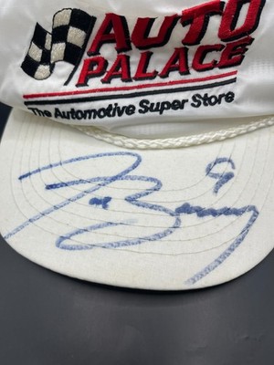 VTG Autographed Auto Palace Hat Snapback Cap White Joe Bessey #9