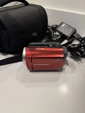 Sony Handy Cam DCR-SR47 HDD Original Power Charging Cord with LowePro camera bag