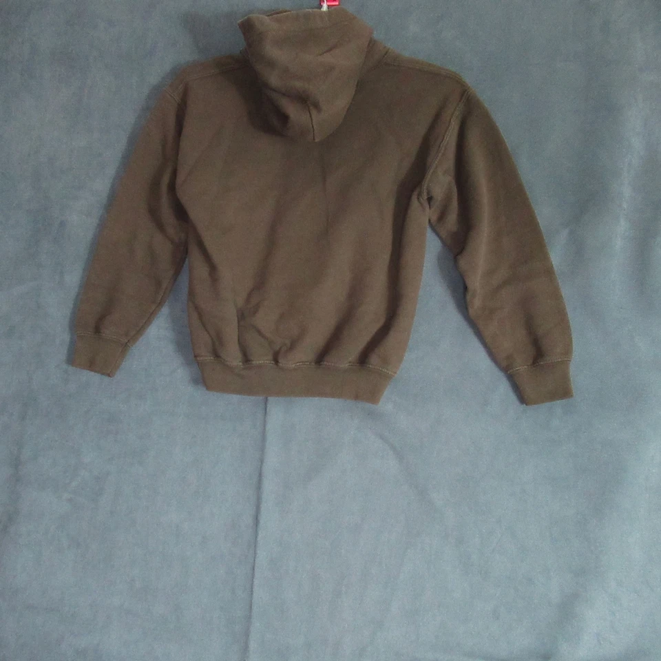Gildan Sudadera con Capucha Niños Mediana Marrón Hershey Polar Sudadera Logo Activo Vacaciones Foto 3 de 4