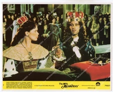 o21227 1979 orig photo Sylvia Kristel, Beau Bridges film The Fifth Musketeer orp