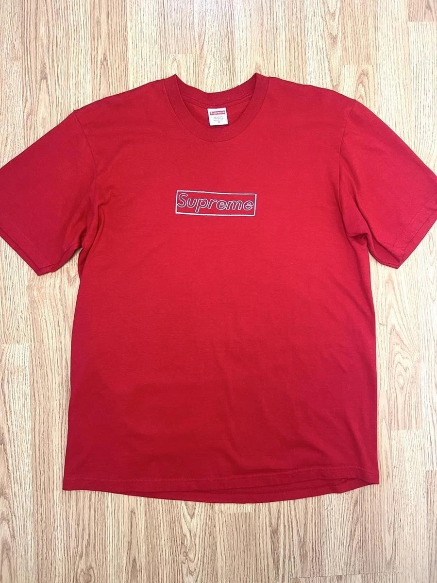 Supreme Red Box Logo In Men's T-Shirts for sale - eBay