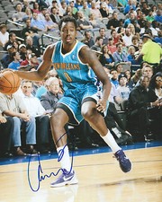 Alfarouq Aminu *NEUE ORLEANS HORNETS* Signiert Autogramm 8x10 A2 Foto COA GFA