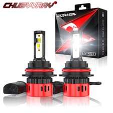 2x 9007 Led Headlight Bulbs Conversion Kit Hilow Beam 6000k White Super Bright