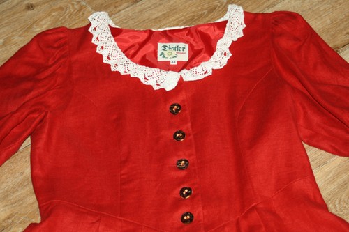KL4571 @ Landhausmode @ Dirndl @ Tracht @ Rustikales Trachtenkleid @ 40-42 - Bild 2 von 2