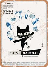 Metal Sign - 1963 Sev Marchal Quality Service Yield Vintage Ad