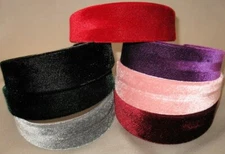 Wide Velvet Headband Select Color FREE USA SHIPPING