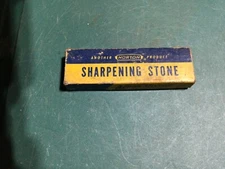 NORTON BEHR-MANNING MB-24 Med. INDIA Sharpening Bench Stone 4 x 1 x 1/2