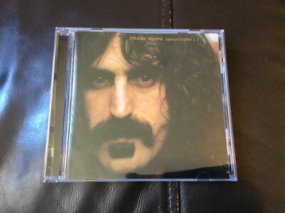 FRANK ZAPPA . APOSTROPHE CD ALBUM ON RYKODISC LABEL.NEW L1
