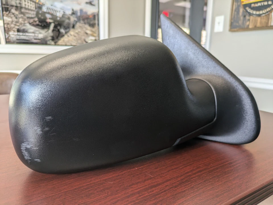 Espejo retrovisor lateral de pasajero genuino Mopar OEM 1999-2004 WJ Jeep Grand Cherokee NEGRO Foto 2 de 4