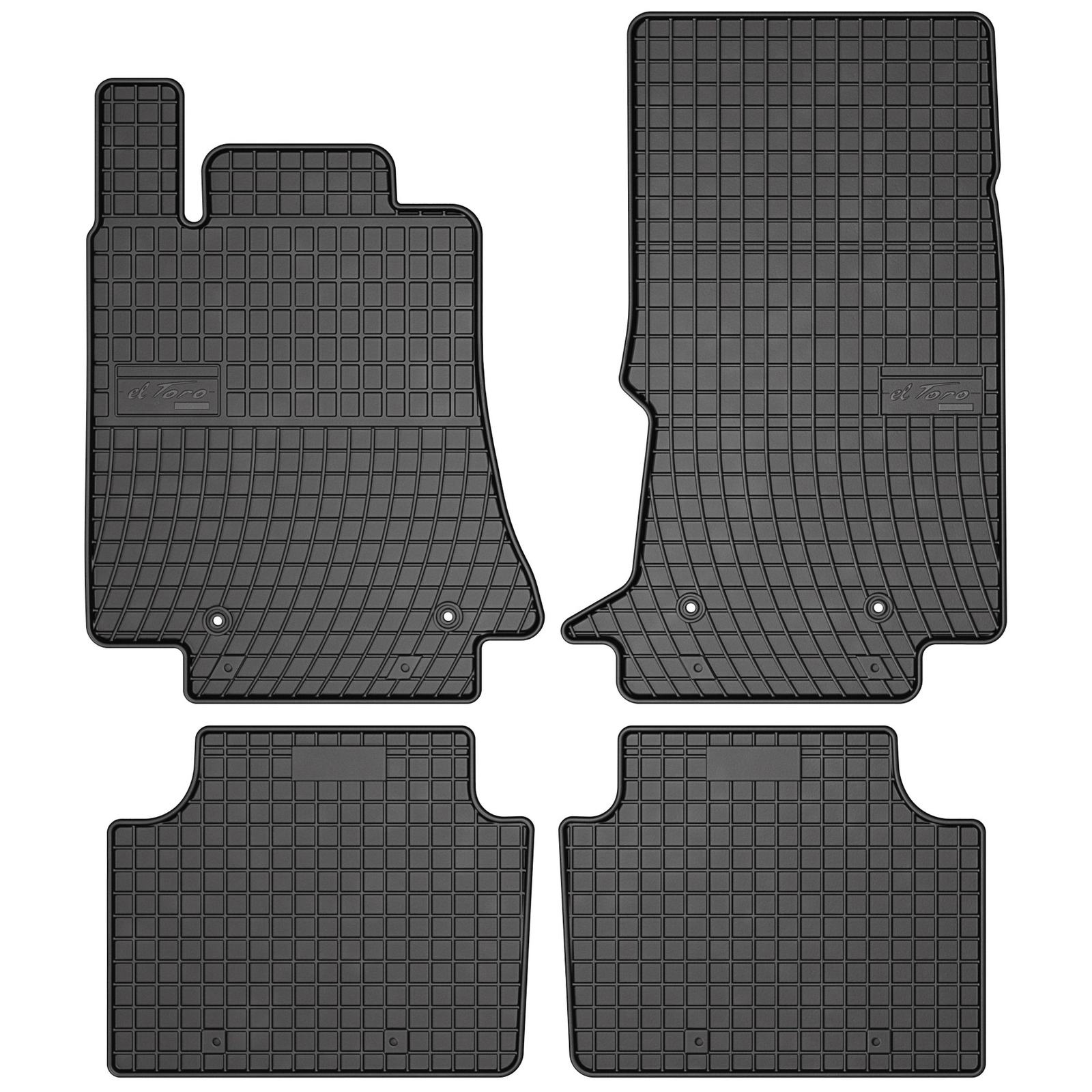 Tapis en caoutchouc Frogum El Toro robuste haute résistance pour Alfa Romeo Giulia 2016