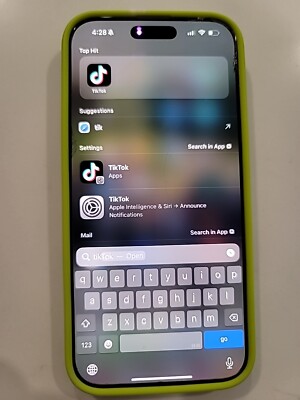 Used IPhone 16 Pro Max  1TB memory With Tiktok App Installed. 
