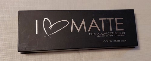 I 🤎 Matte Eyeshadow Collection - Neu! 12 Schatten, 1 Pinsel, Spiegelkoffer