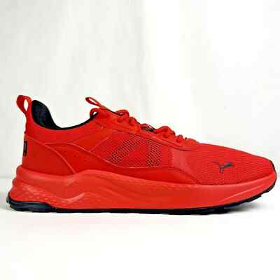 Puma Men's Anzarun 2.0 Size 10.5 Red/Puma Black Athletic Shoes Lace Up 38921304