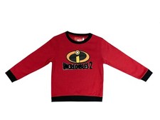 Maglia Incredibles bambino felpa bimbo giro collo Incredibili invernale 5-6 anni