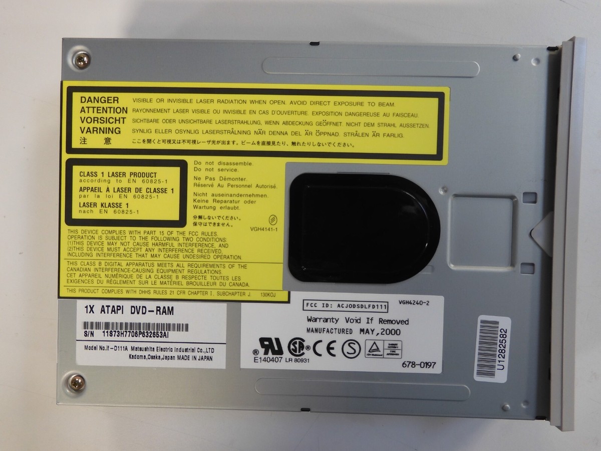 MATSUSHITA LF-D111A 2X IDE DVD-RAM DRIVE. | eBay