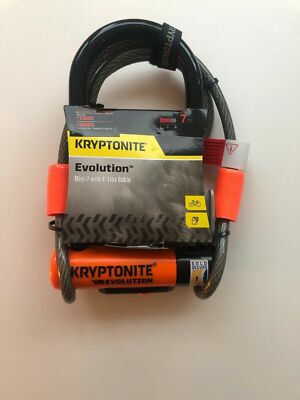 kryptonite evolution mini 7 lock and 4 foot kryptoflex cable